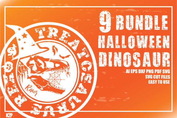 A 9 Halloween Dinosaur Bundle SVG Review for Graphic Crafts & Marketing