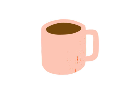 A Modern Hot Beverage Graphic for Crafters