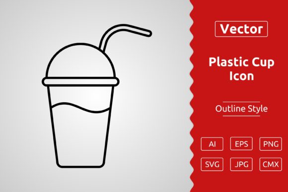 A Practical Review of the Plastic Cup Icon Graphic for Creative Products