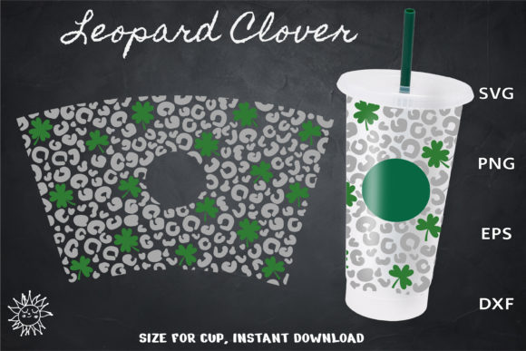 Clover Leopard Wrap Venti Cold Cup Graphics & Crafts Review