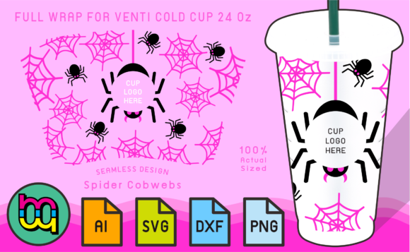 Crafting Marketing Graphics With a Spiderweb Print Template