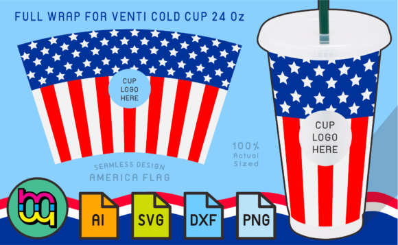 Designing With the 24oz Venti Cold Cup Fullwrap America