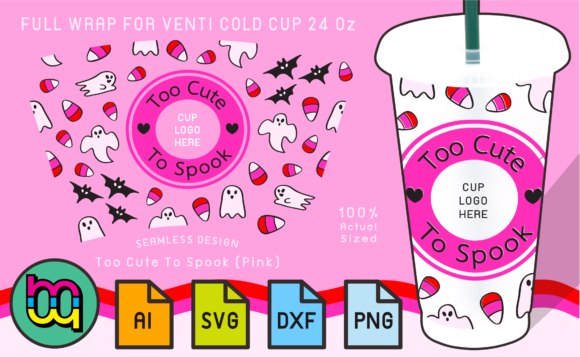 Evaluating the Too Cute to Spook Cold Cup Wrap Design