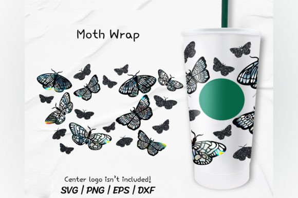 Moth Butterfly Floral Venti Cup: Graphic Craft Review