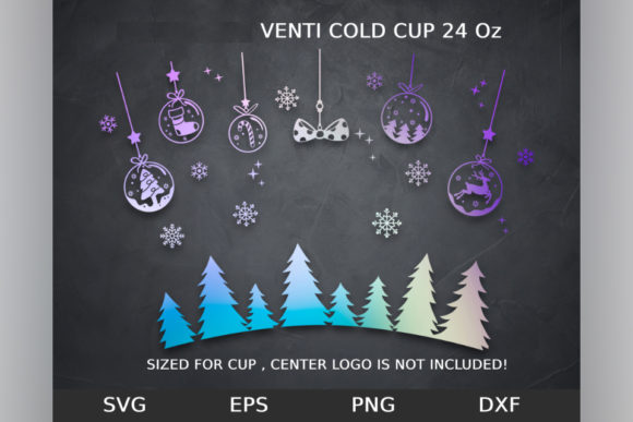 Polished Christmas Graphics for Editorial Use