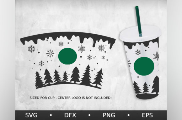 Venti Cold Cup Christmas Graphics for Illustrative Projects